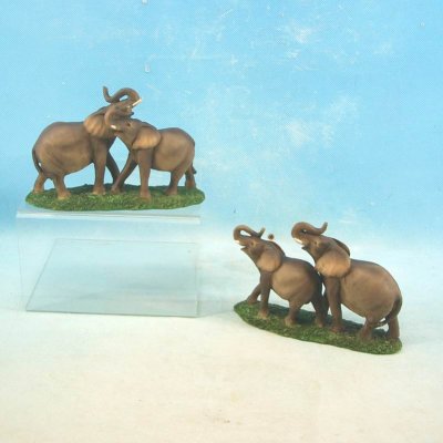 ELJ42308 Elephant Pair 2 asst